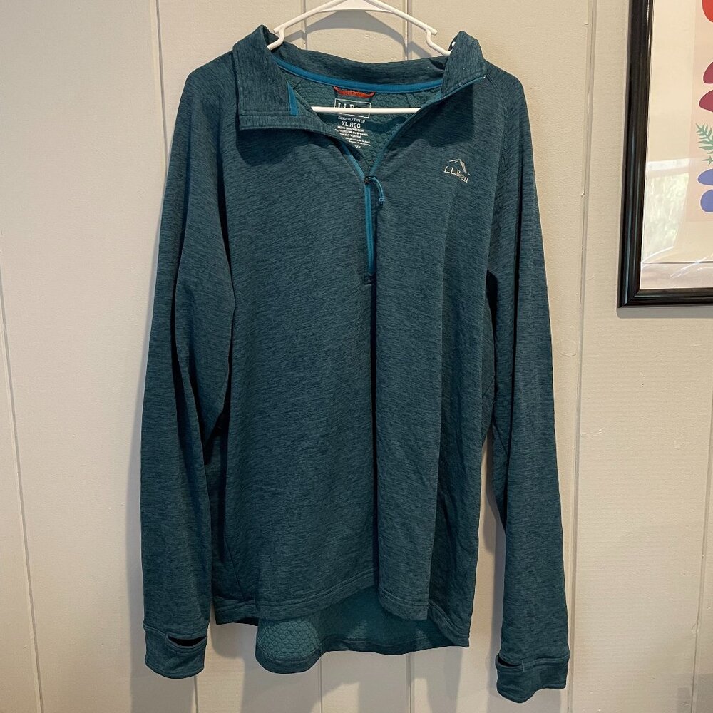 🥾 LL Bean Long-Sleeve Quarter-Zip 🥾 Mens XL